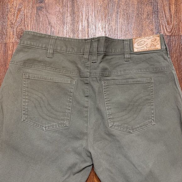 Outdoor Research Women’s Sz 6 Green Gray Denim Jeans Pants - Picture 5 of 7